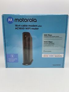 Motorola MG7540 AC1600 Dual-Band DOCSIS 3.0 Cable Modem Router Factory Sealed