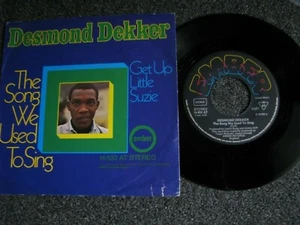 Desmond Dekker-The Song we used to Sing 7 PS-1970 Germany-Ember 14833 AT-Ska-OI! - Imagen 1 de 2