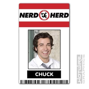 Plastic ID Card (TV Series Prop) - Chuck Bartowski CHUCK Nerd Herd Buymore Pass - Picture 1 of 2