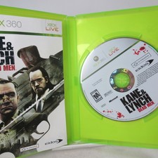 Kane and Lynch: Dead Men (Microsoft Xbox 360, 2007) COMPLETE w/ Manual