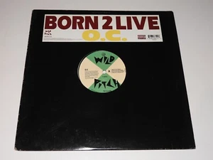 O.C. born 2 live / let it slide 12" RECORD HIP HOP US 1994 OC - Imagen 1 de 2