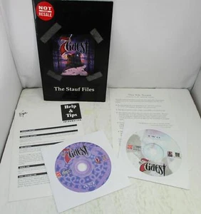 1992 Virgin - The 7th Guest - The Stauf Files - PC CD-ROM - Tested & Working - Picture 1 of 3