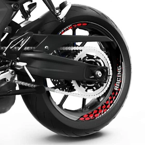 Pegatinas llantas rojas moto S25B para GSX-R 750 GSXR600 04 05 06 07 08 09 10 - Imagen 1 de 10