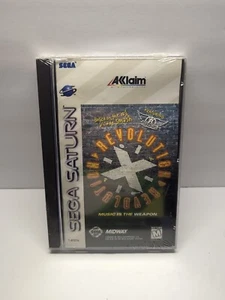 Revolution X Sega Saturn Acclaim BRAND NEW FACTORY SEALED EXCELLENT LOOK! - Picture 1 of 13