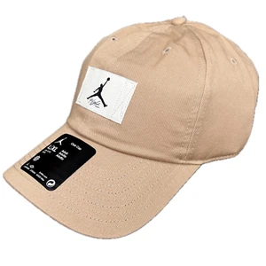 Nike Jordan Club Cap Adjustable L/XL Hat Hemp Woven Jumpman Patch FD5181 200 NWT - Picture 1 of 18