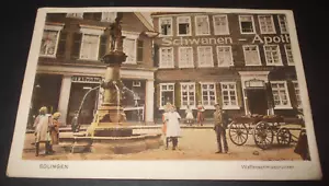 WW1 Ära SOLINGEN Deutschland SCHMIED STATUE Soldat Königliches Gewehrkorps KRRC - Bild 1 von 2