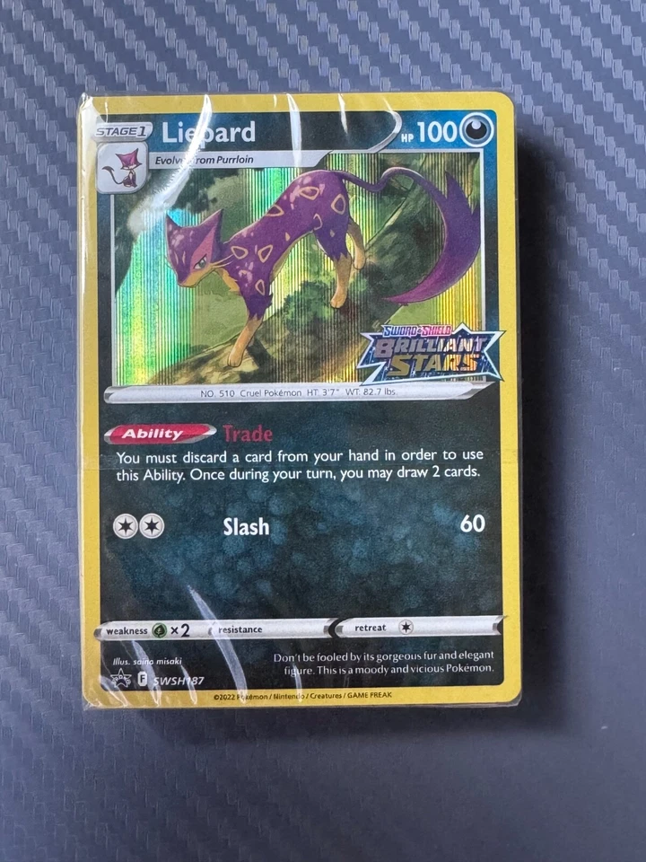 Liepard Swsh187 Swsh: Sword & Shield Promo Cards Holo - Image 1 of 1