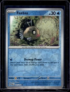 Feebas SV04: Paradox Rift Pokémon 035/182 Reverse Holo NM+ - Picture 1 of 2
