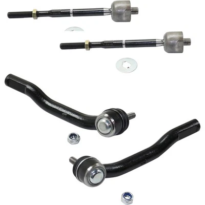 Tie Rod End Set For 2013-2019 Nissan Sentra 18-19 Leaf Front Inner & Outer - Image 1 of 4