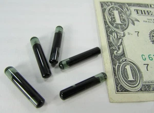 Posten 5 HID 13,8 MHz 4 mm x 22 mm Passive RFID Glas Etiketten 1024 EEPROM Umschreiben 629209 - Bild 1 von 11