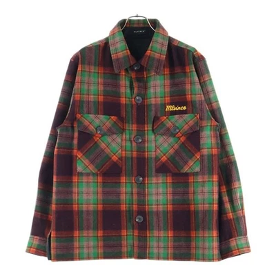 MLVINCE Melvins Wool Check Jacket Double Flap Pocket Multi Used d60e2bf5d50c00a4 - Image 1 of 4