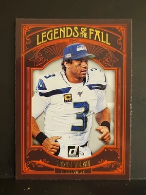 Donruss Legends of the Fall Russell Wilson Seahawks 2020  Foto 1 de 2