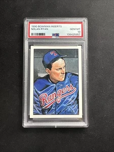 NOLAN RYAN 1990 BOWMAN INSERTS PSA 10 - Picture 1 of 2