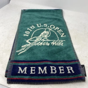 101st US Open Golf Bag Towel 2001 Southern Hills With Grommet - Picture 1 of 11