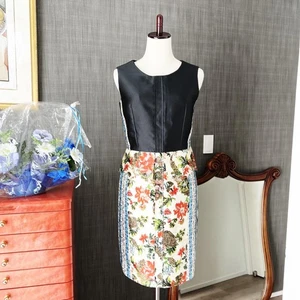 Beautiful Louis Vuitton dress 38 with embroidered floral pattern - Picture 1 of 9