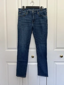 American Eagle Slim Straight Jeans Airflex+ Med Wash Denim Stretch - Herren 32x32 - Bild 1 von 13