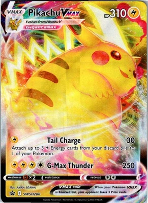 Pikachu VMAX Promo SWSH: Sword & Shield Promo Cards SWSH286 NM - Image 1 of 2