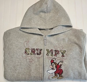 Disney Grumpy Full Zip Fleece Jacket Womens 3X ~22\24W - Picture 1 of 10