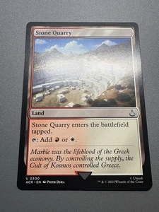 Stone Quarry 0300 MTG ACR Uncommon NM Regular Magic The Gathering - Picture 1 of 16