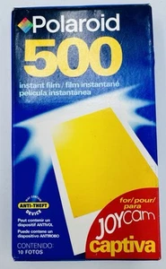 Film für Polaroid 500 für JoyCam/Captiva Inst (10 Fotos) versiegelte Verpackung Ablaufdatum 10/02 - Bild 1 von 3