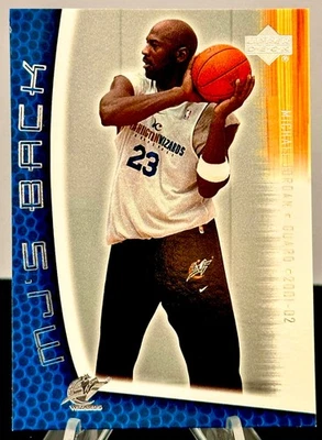 MICHAEL JORDAN (HOF) UPPER DECK 2002 NM/MT INSERT MJ'S BACK #MJ-1 LOOK! - Image 1 of 2