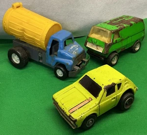Vintage Lot Of (3) Steel Tonka & Topper Die-cast Toys Untested - Picture 1 of 16