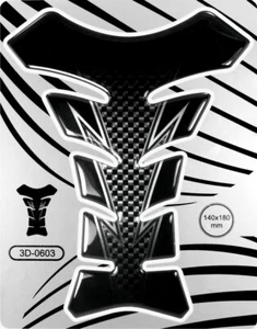 Almohadilla adhesiva para tanque de motocicleta motocicleta protector contra arañazos bicicleta 3D gel resina abovedada - Imagen 1 de 2