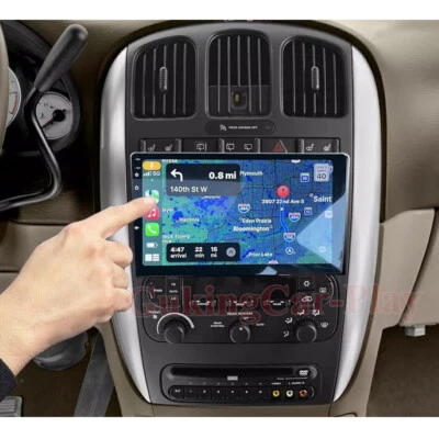 9" For 2004 2005 2006 20007 Chrysler Town & Country Apple CarPlay Android Radio - Image 1 of 4