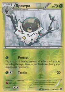 Spewpa 14/162 XY BREAKthrough Pokemon Reverse Holo NM - Picture 1 of 2
