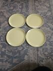 Boonton Lunch Plates Set Of 4 Yellow 7inch 