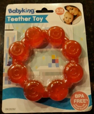 Nuevo anillo juguete dentición bebé rey 0-18 meses Foto 1 de 2