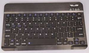 Mini teclado inalámbrico Bluetooth recargable teclados para PC Android - Imagen 1 de 3