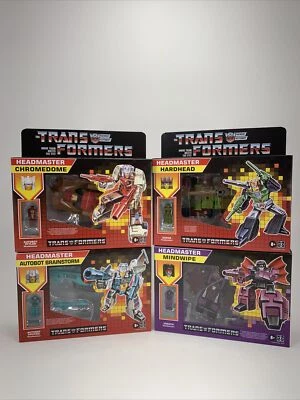 Transformers Autobot HARDHEAD CHROMEDOME MINDWIPE AUTOBOT BRAINSTORM Lot of 4 - Image 1 of 4