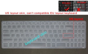 Keyboard Skin Cover for Asus YX570 YX570D FX570 FX570UD K570 X570 X570U NX580V - Picture 1 of 5