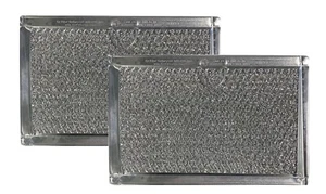 Compatible GE WB06X10608 Microwave Oven Aluminum Mesh Grease Filters (2 Pack) - Picture 1 of 7