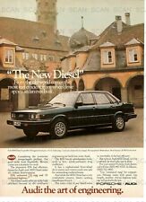 1982 Audi 4000 Diesel Vintage Magazine Ad  'The New Diesel'