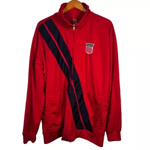 Giacca rossa squadra USA squadra di calcio Stati Uniti 2012 taglia XL usata in ottime condizioni - Foto 1 di 8