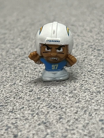 NFL TeenyMates Silver Series 9 Joey Bosa 1st Figure San Diego Chargers Cover