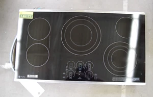 GE Profile PEP9036STSS 36" Stainless 5 Element Electric Cooktop NOB #146127 - Picture 1 of 5