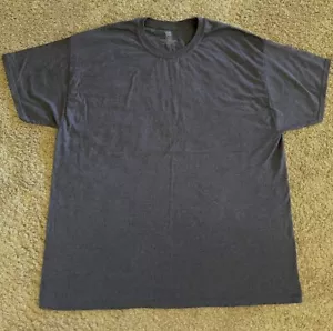 Hanes Cool Dri Tshirt Mens XL Blue - Picture 1 of 2