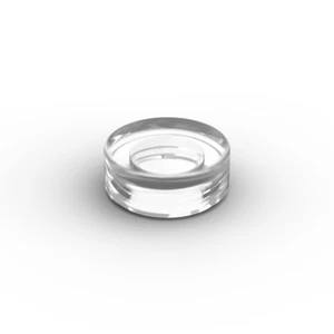 Lego 15x runde Fliese 1x1 round tile 98138 transparent klar trans-clear - Picture 1 of 1