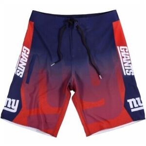 New York Giants Mens Summer Board Shorts Swim Trunks - Size 32