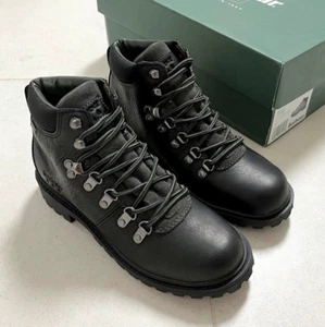 *NEW* Barbour Black Womens Fairfield Designer Rubber Sole Walking Boots UK 4 - Picture 1 of 4