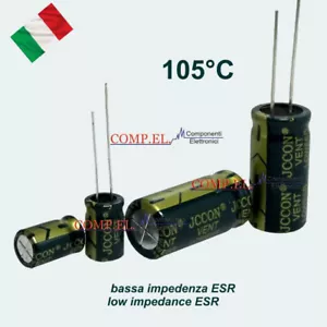 CONDENSATORE ELETTROLITICO 82uF 450V 105°c BASSA IMPEDENZA ESR 18x30mm - Foto 1 di 1
