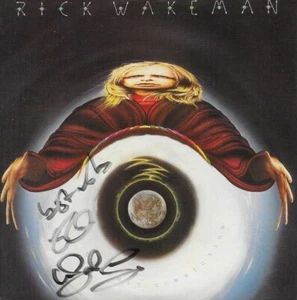 "No Earthly Connection" CD - HAND SIGNED by Rick Wakeman of "Yes" - Rare album - Picture 1 of 1