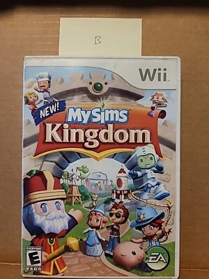 MY SIMS KINGDOM (B) - EA - Nintendo Wii Game - Used - CIB - TESTED - Image 1 of 4