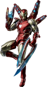 MARVEL Infinity Saga Iron Man Mark 85 1/12 DLX Action Figure ThreeZero Sideshow - Imagen 1 de 13