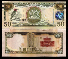 Trinidad & Tobago 50 DOLLARS P-53 1962 - 2012 Commemorative UNC Currency NOTE