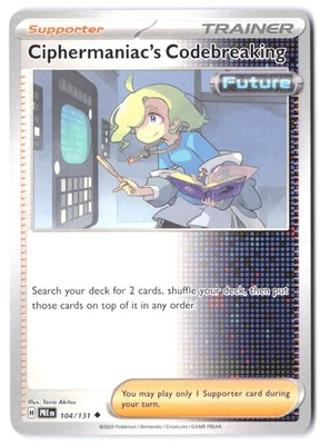 Ciphermaniac's Codebreaking 104/131 SV: Prismatic Evolutions NM - Image 1 of 2