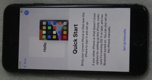 Apple iPhone 7 128GB - Black (Unlocked) A1778 (GSM) Home Button Faulty - Picture 1 of 11